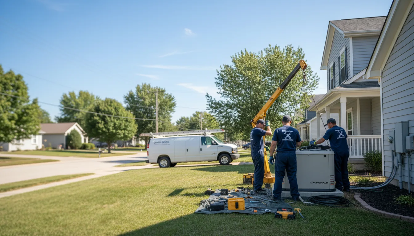 Generator Installation in Timewell, IL near me